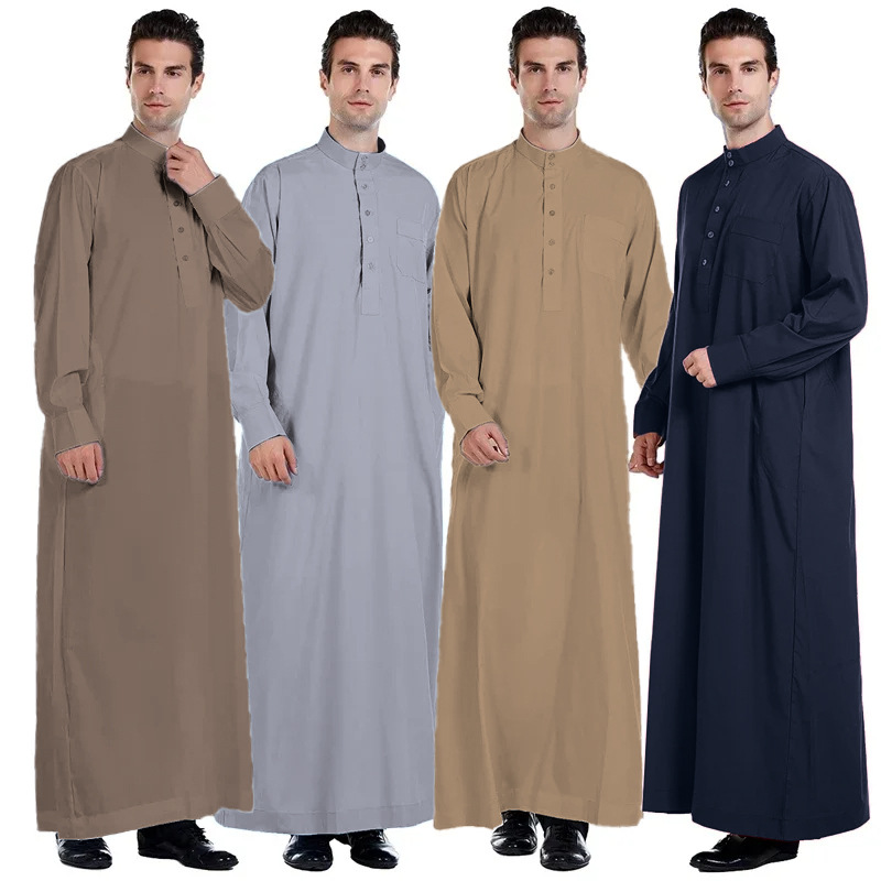 Men'S Fashion Qatar - Nouvelle Tunique Homme du Moyen-Orient, Couleur