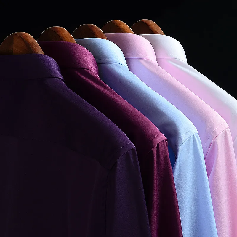Dress Shirt Non-Iron - Chemises pour hommes 2026 sans repassage,