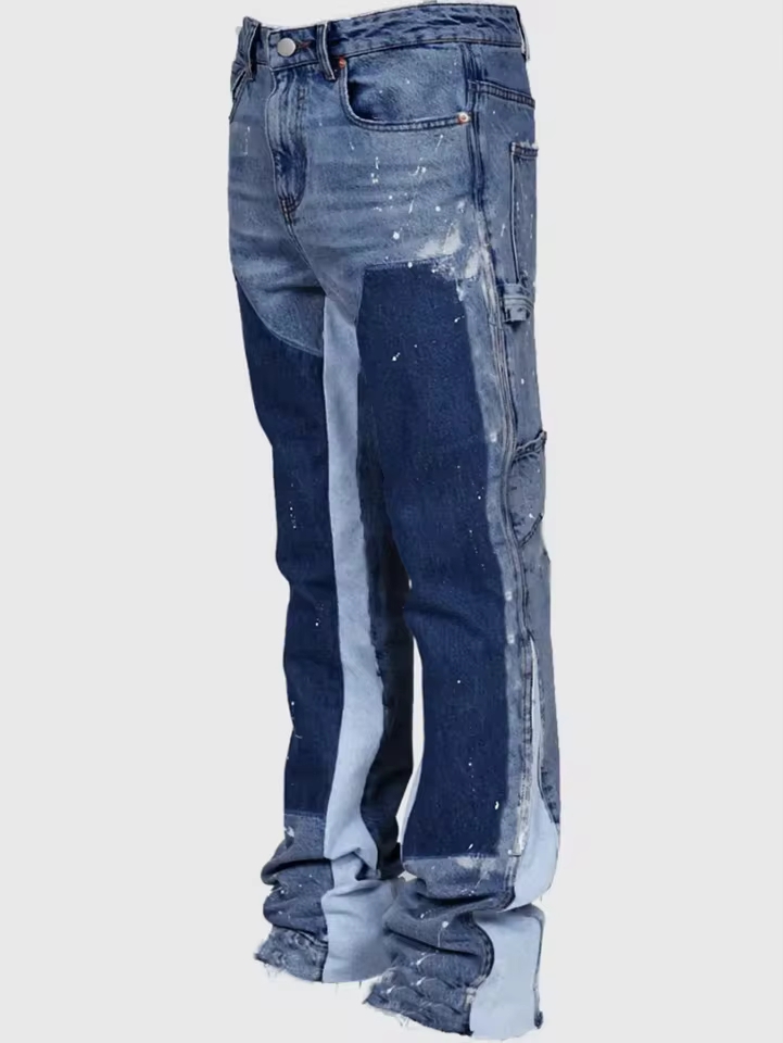 Men'S Fashion Jeans And Boots - Pantalons de travail en jean pour