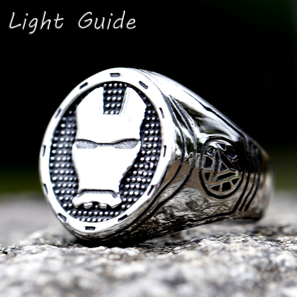 Men'S Fashion Guide - SION L-Bagues vintage en acier inoxydable
