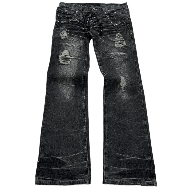 Men'S Fashion Jeans And Boots - Jean tendance style urbain à double