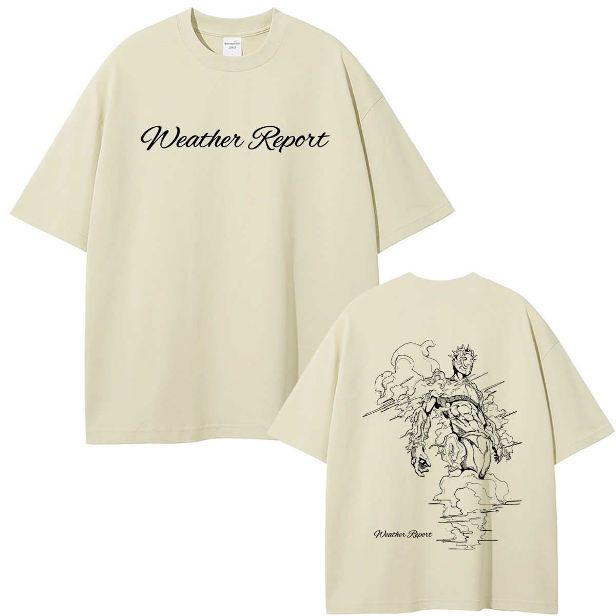Men'S Fashion For Hot Weather - T-shirt Manga Anime Jojo Bizarre Adventure