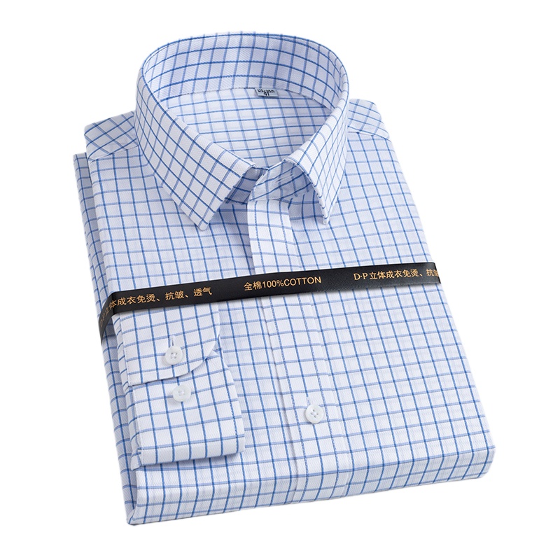 Dress Shirt Non-Iron - Chemises habillées à rayures verticales pour
