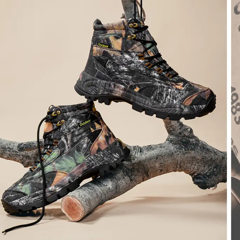 Men'S Fashion Hiking Boots - Bottes de chasse de Camouflage montantes