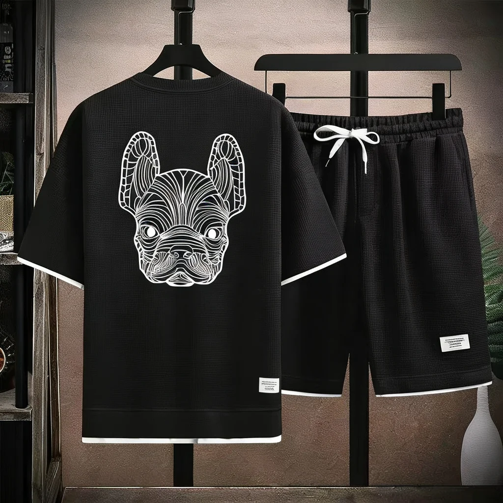 Men'S Fashion Trends 2025 - Ensemble t-shirt et short à manches