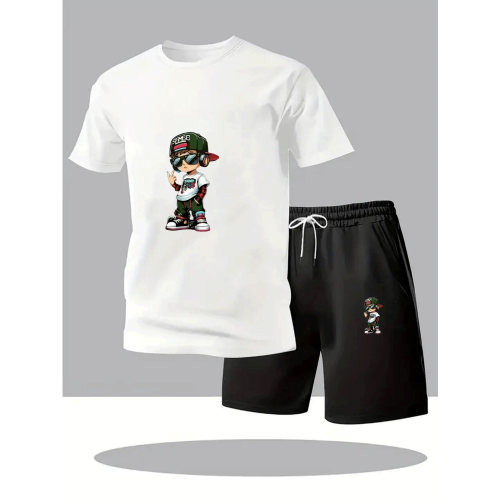 Men'S Fashion Trends 2025 - Ensemble T-shirt à manches courtes et