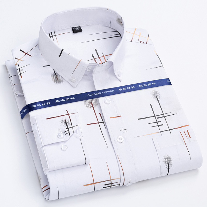 Dress Shirt Non-Iron - Chemise à carreaux à manches longues