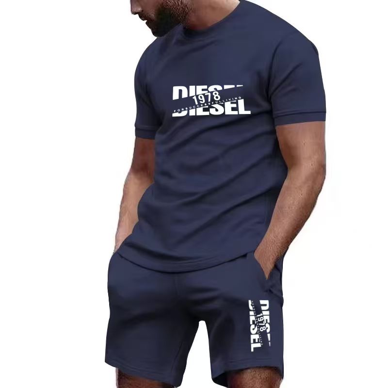Quality Men'S Fashion - Nouvel ensemble T-shirt et short d'été