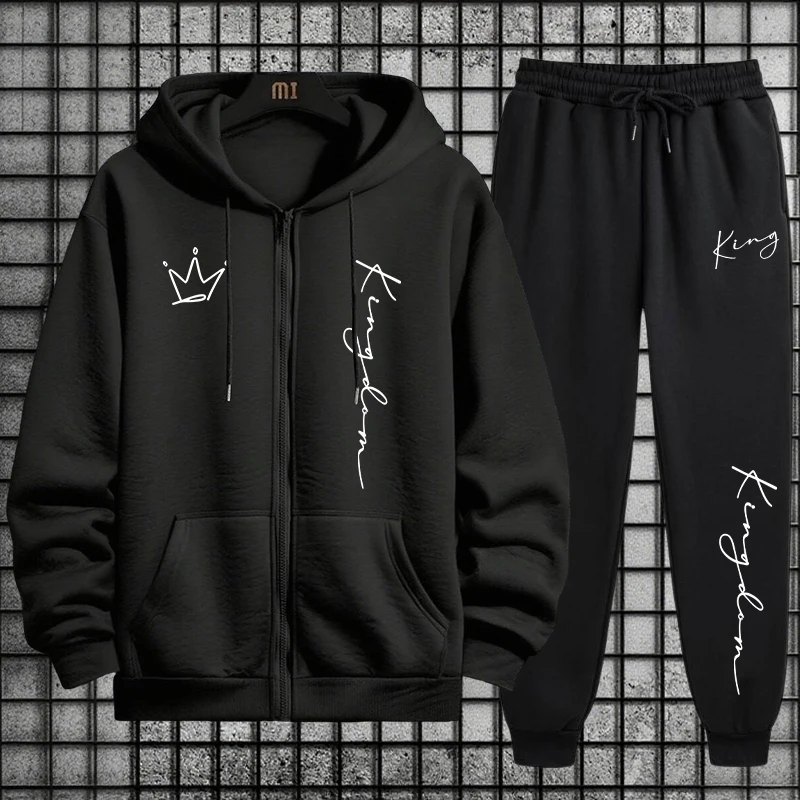 Quality Men'S Fashion - Ensemble sweat à capuche et pantalon