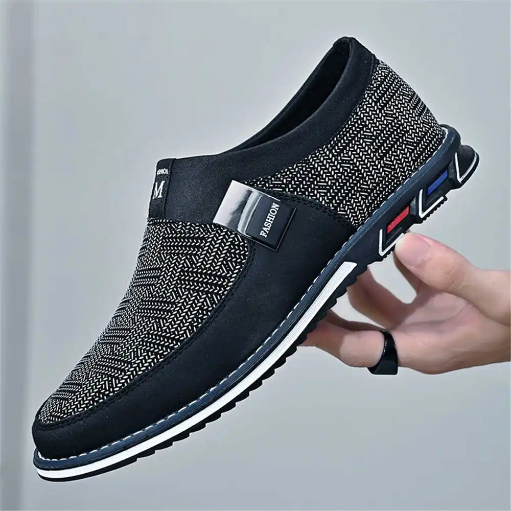 Men'S Fashion All Black Outfit - Bleu foncé 44-45 chaussures d'été vente