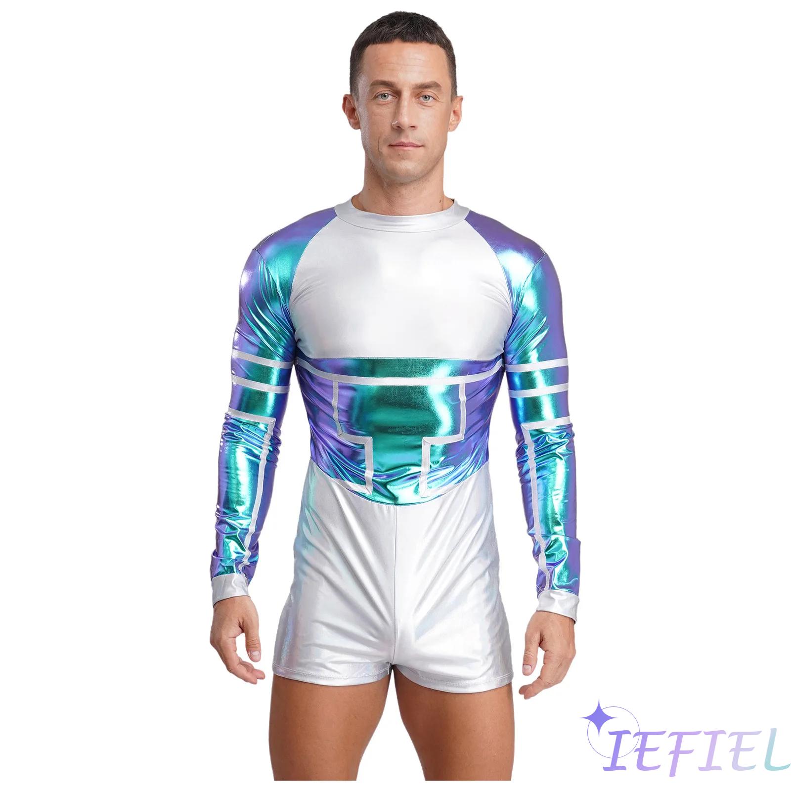 Mens Fashion Jumpsuit - Costume de Cosplay d'astronaute extraterrestre pour