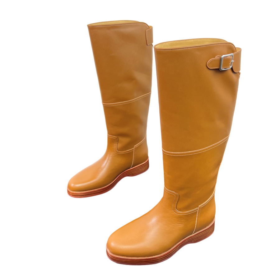 Men Fashion Korean Style - Bottes en cuir rouge – Look