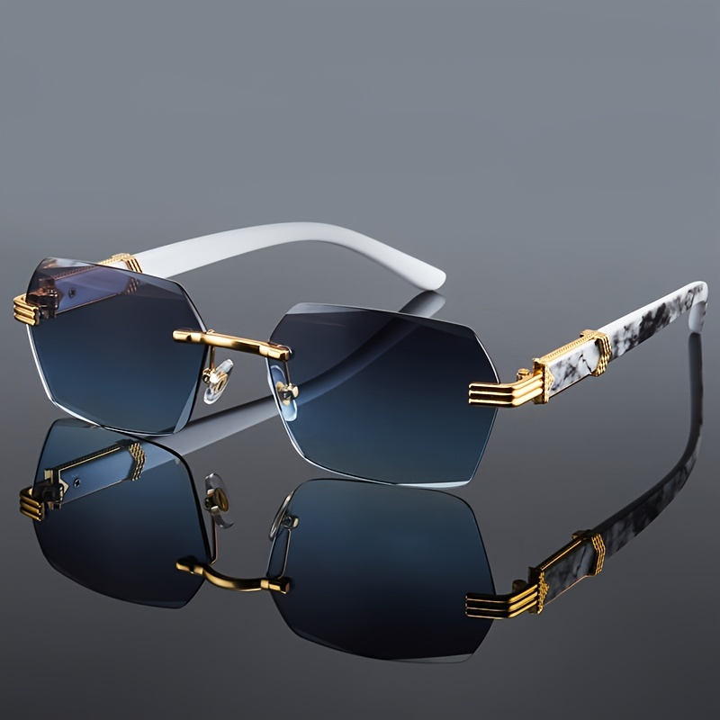 Men'S Fashion Rimless Glasses - Lunettes de soleil sans monture tendance