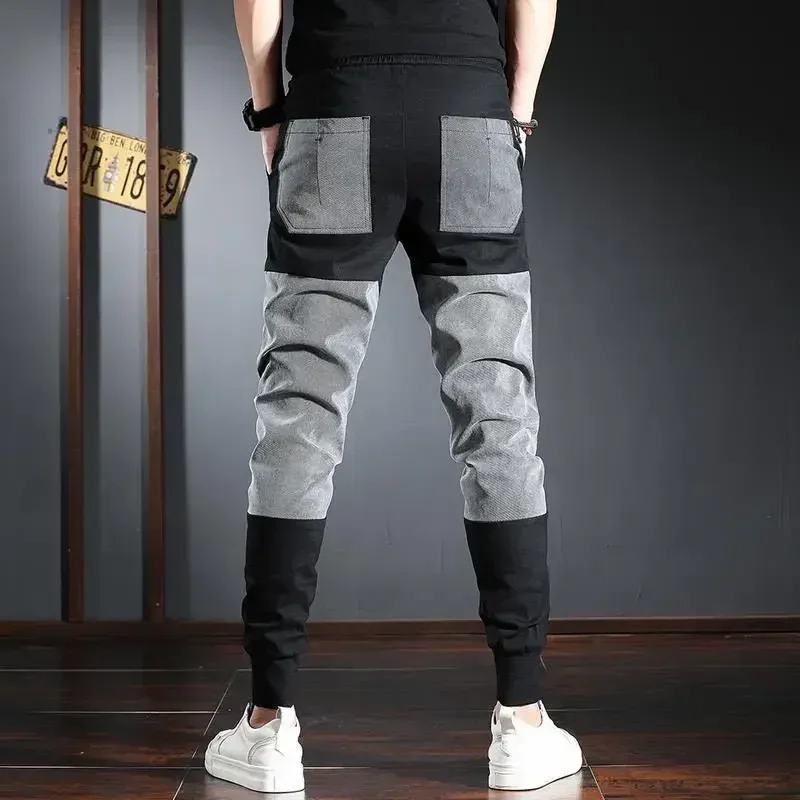 Men Fashion Korean Style - Pantalon Cargo pour hommes de Style