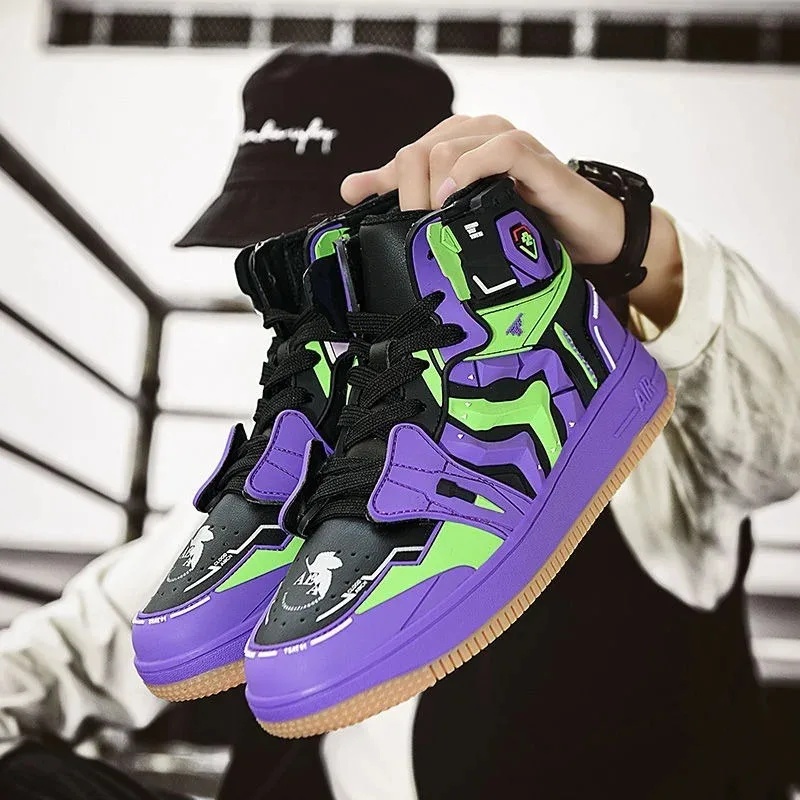 Jacket Mens Fashion - Tenue de cosplay premium EVANGELION Chaussures