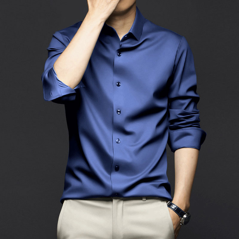 Dress Shirt Non-Iron - Chemise à manches longues pour hommes,
