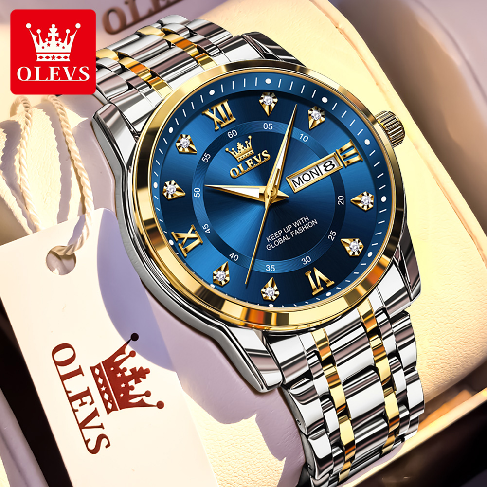 Fashion Mens Watches - OLEVS marque mode hommes montres en