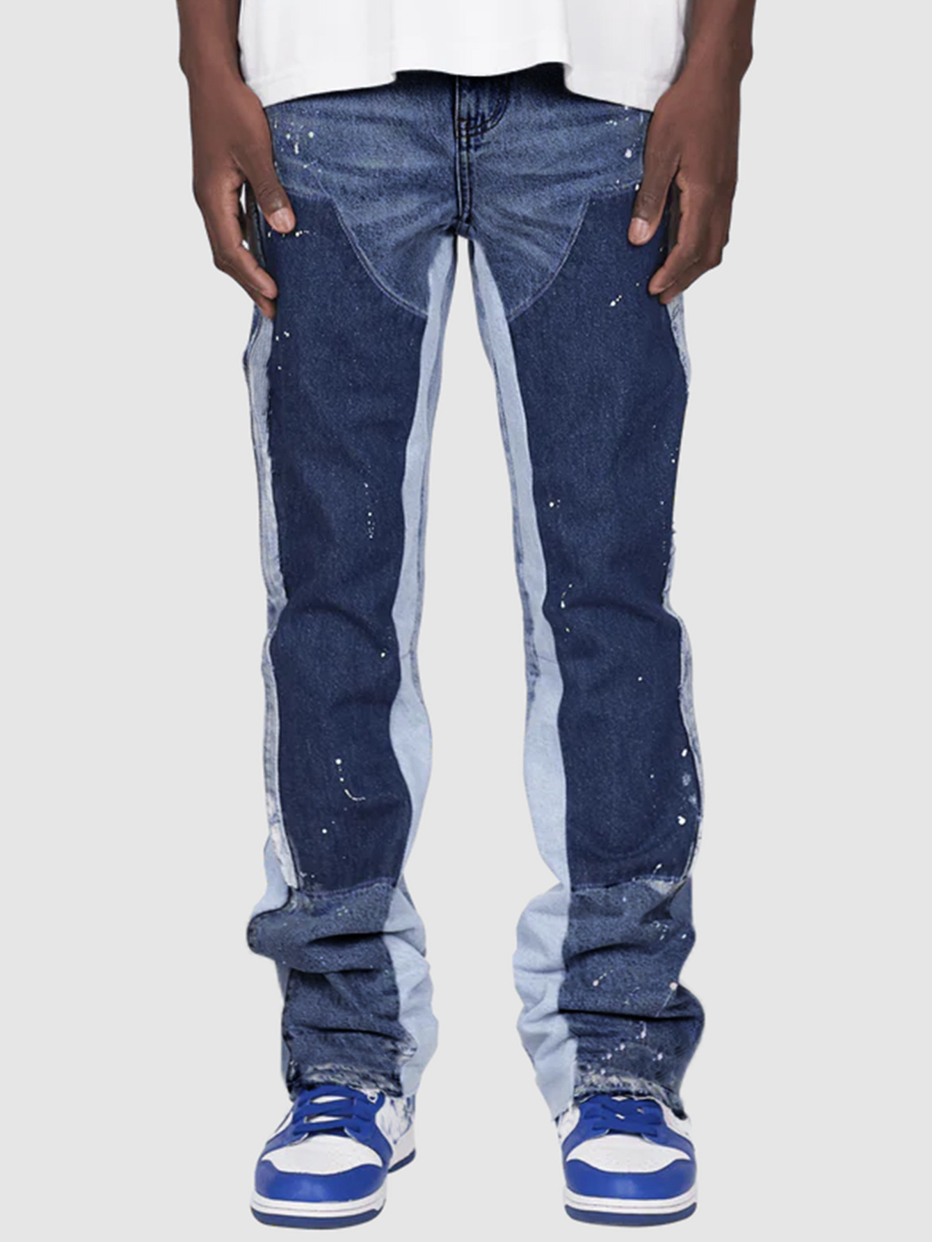 Men'S Fashion Jeans And Boots - Pantalons de travail en jean pour