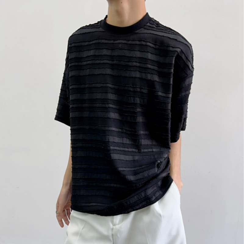 Men'S Fashion For Hot Weather - T-shirt Homme Respirant à Manches Courtes