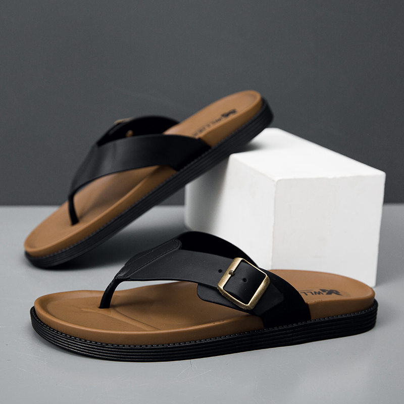 Men Fashion Korean Style - Nouvelles sandales tongs coréennes tendance 2026