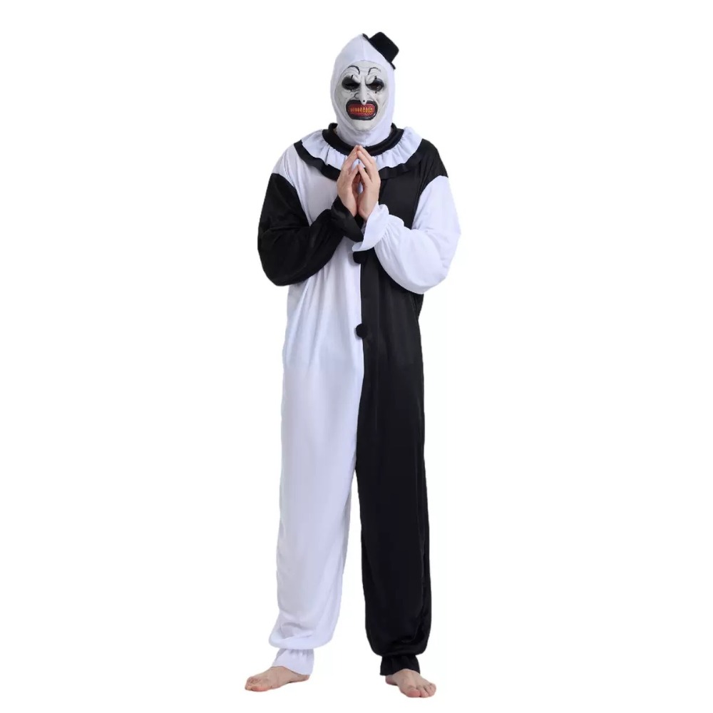 Mens Fashion Jumpsuit - Costume de cosplay Terrifier Art Clown