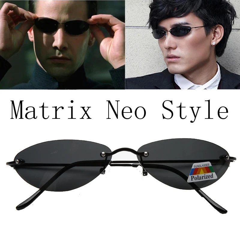 Men'S Fashion Rimless Glasses - Lunettes de soleil polarisées ultralégères 2026
