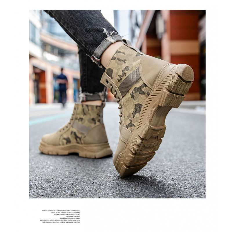 Men'S Fashion Hiking Boots - Nouvelle mode hommes bottes hautes sport