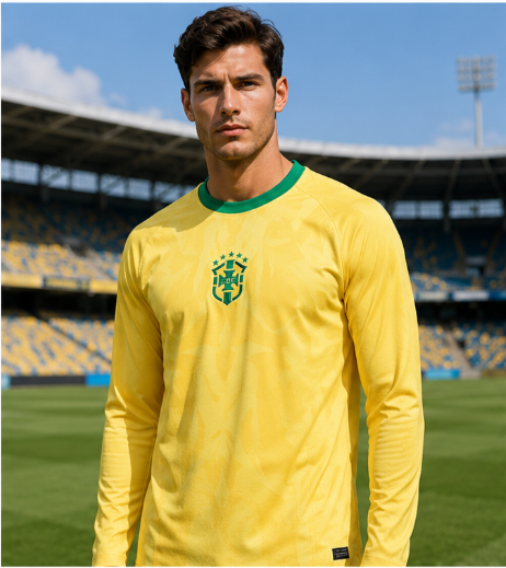 Quality Men'S Fashion - Maillot de football à manches longues