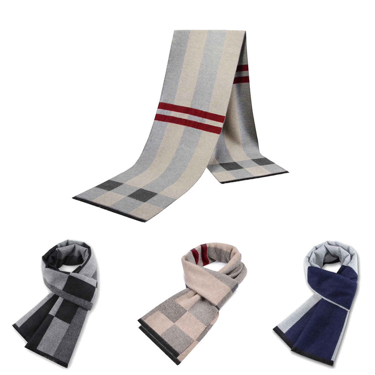 Men Scarf Wool - Hommes écharpe pour homme hiver copie