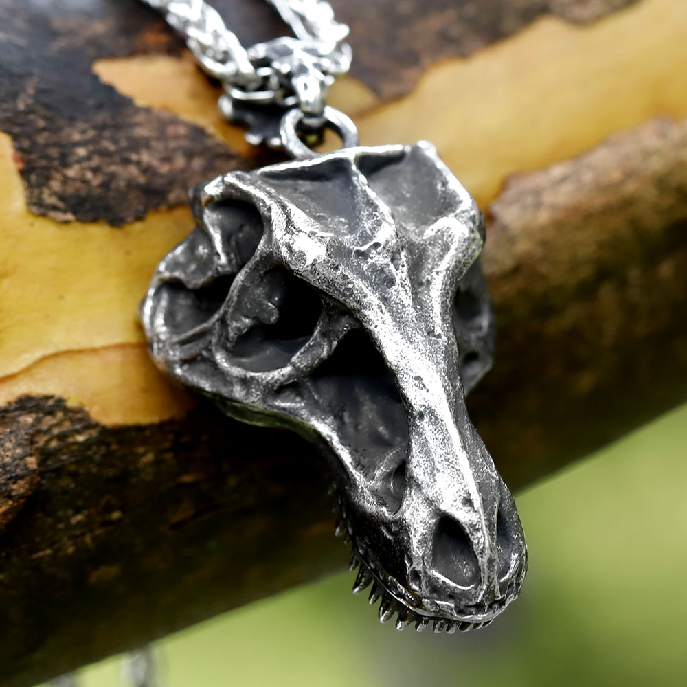 Men'S Fashion Guide - SION L-Collier pendentif tête de mort