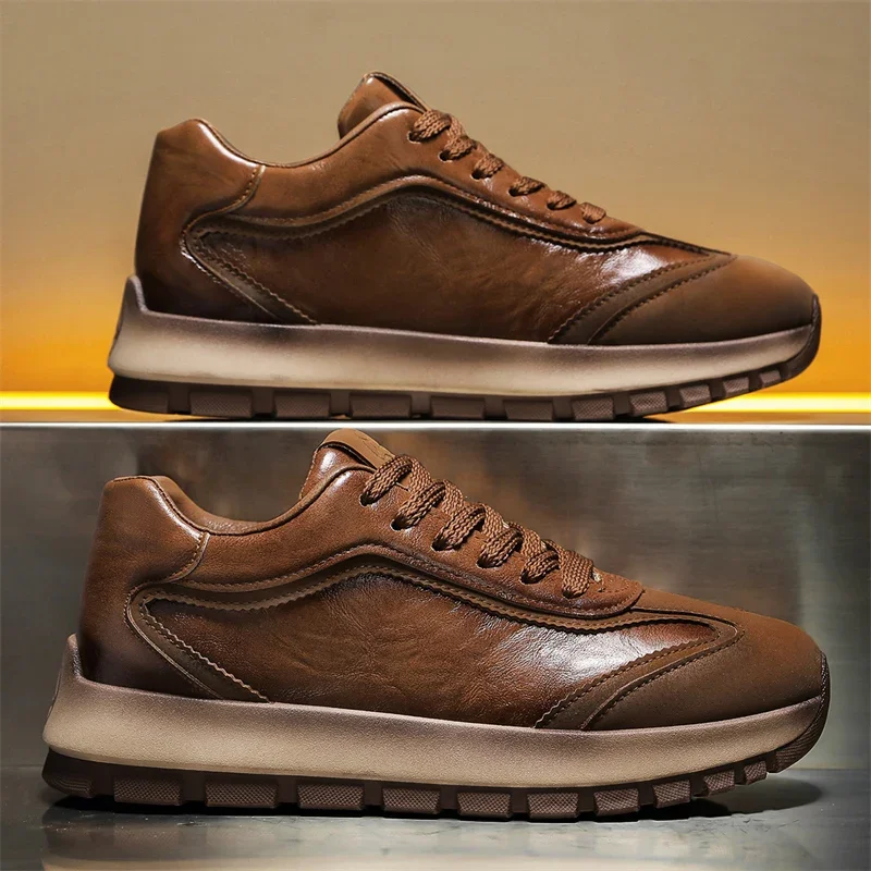 Men Fashion Korean Style - Baskets de luxe pour hommes toutes