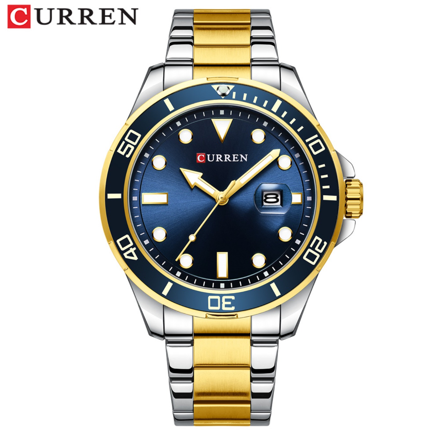 CURREN Nouvelle Série Green Wa - Fashion Mens Watches avis et prix