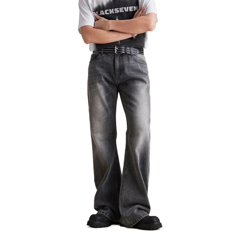 Jeans décontractés gris délavé - Men'S Fashion Jeans And Boots avis et prix