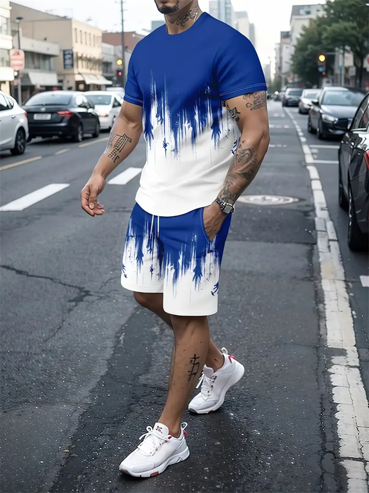T-shirt à texture dégradée pou - Men'S Fashion Trends 2025 avis et prix