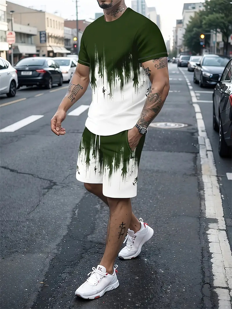 T-shirt à texture dégradée pou - Men'S Fashion Trends 2025 avis et prix