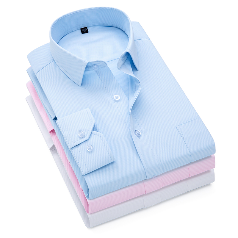 Chemise formelle en sergé rose - Dress Shirt Non-Iron avis et prix
