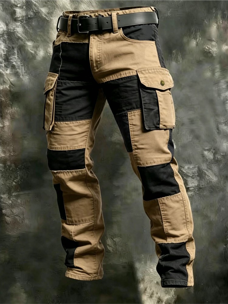 Pantalon Cargo en Coton pour H - Mens Fashion Cargo Pants avis et prix