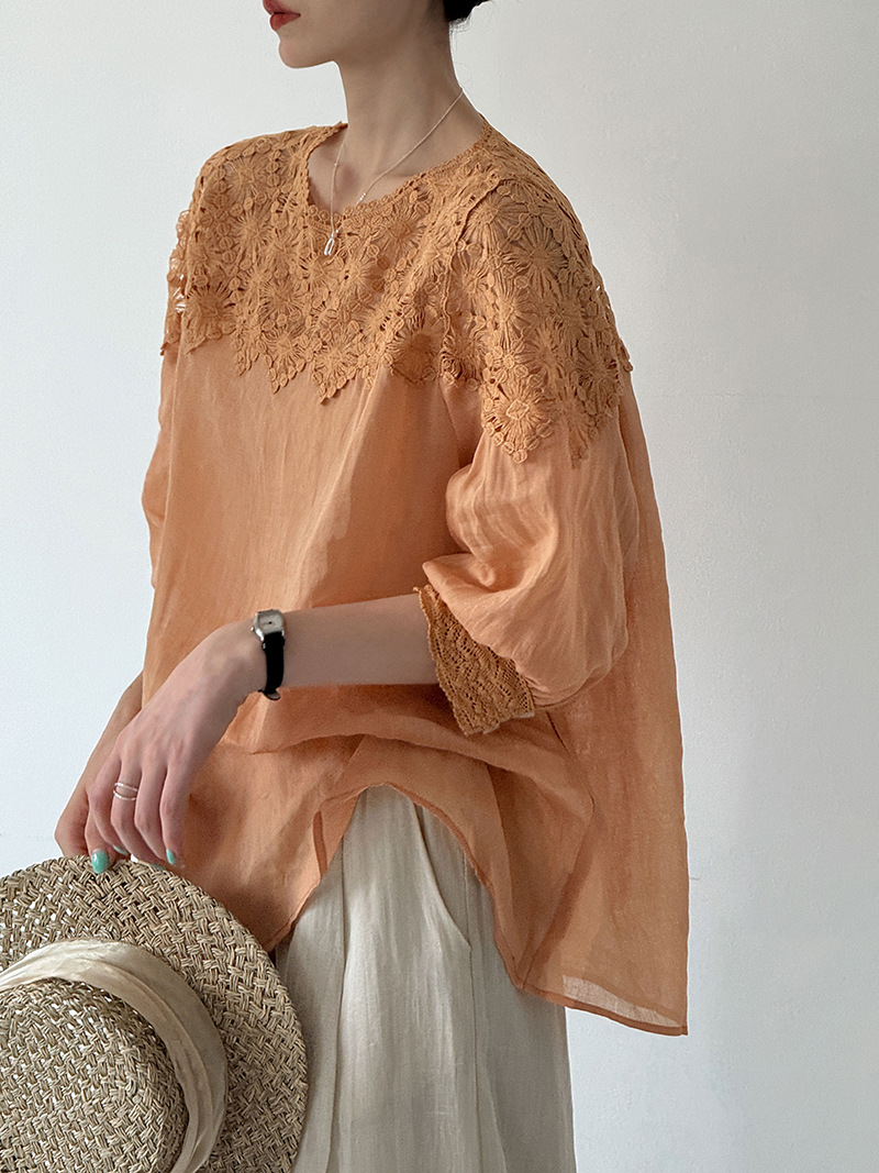 Blouses d'été 2026 pour femmes - Linen Shirt Summer avis et prix