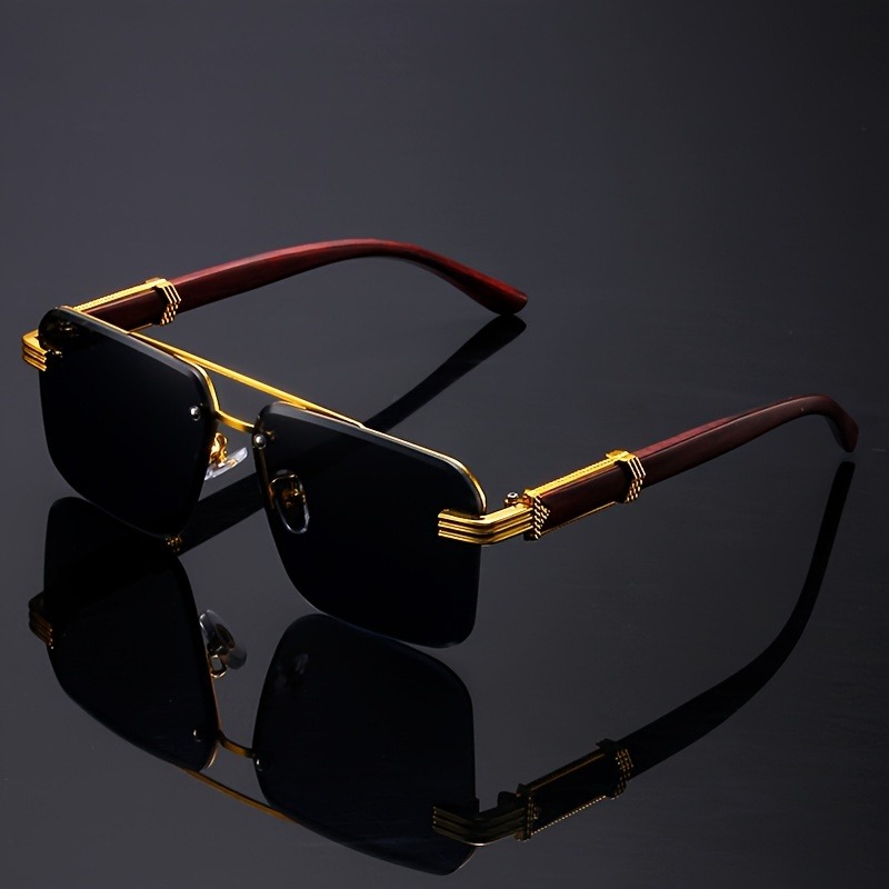 Lunettes de soleil tendance à  - Men'S Fashion Rimless Glasses avis et prix