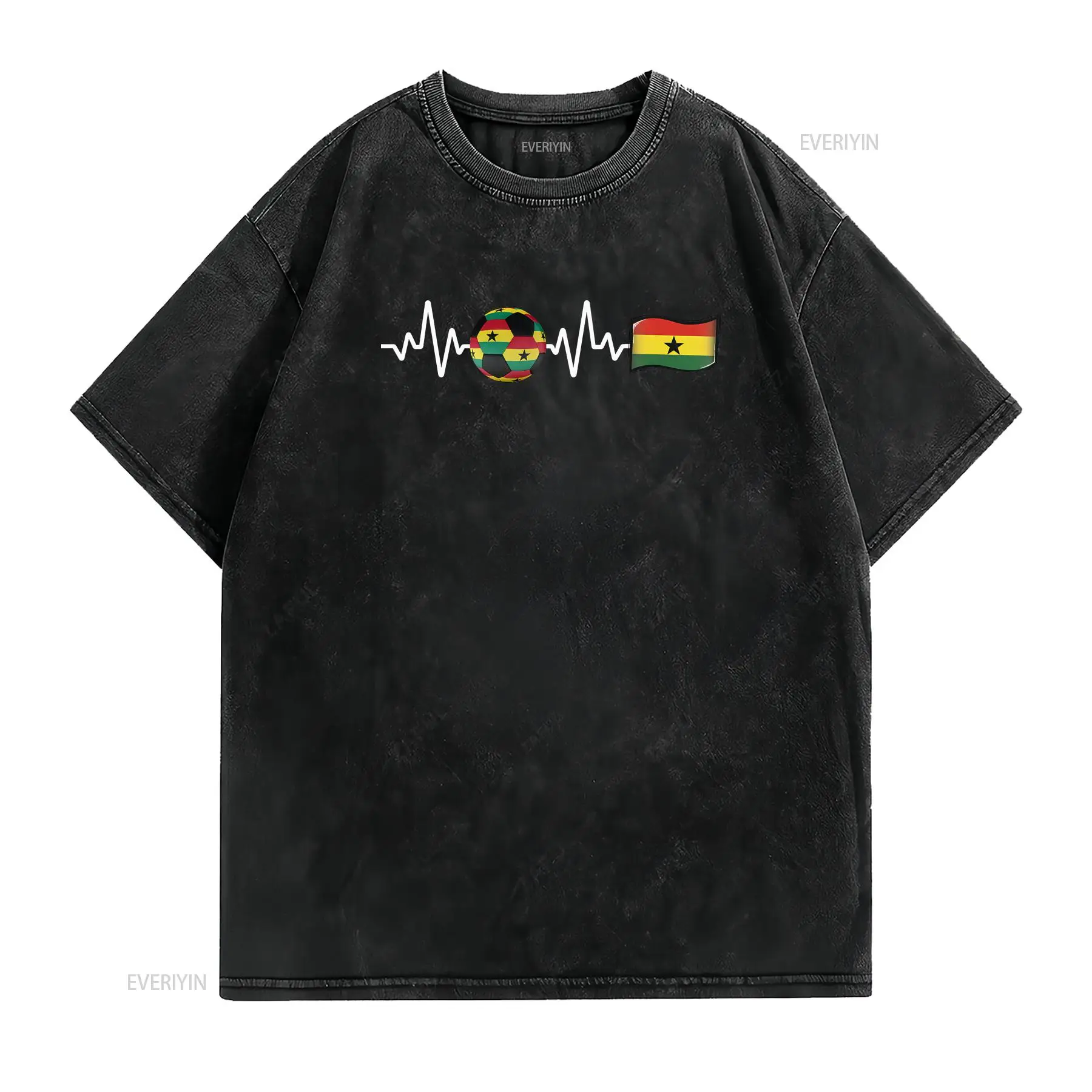T-shirt Ghana Black Star Qatar - Men'S Fashion Qatar avis et prix