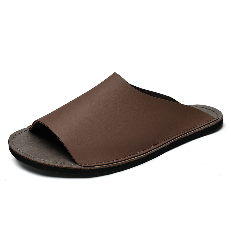 Pantoufles d'extérieur en cuir - Men'S Fashion For Hot Weather avis et prix