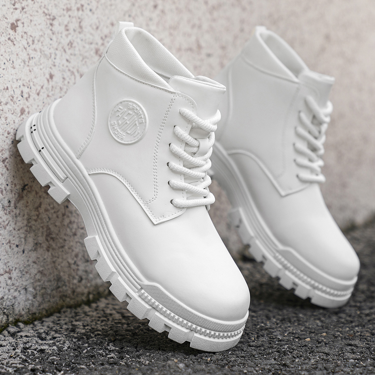 Bottes de moto blanches toutes - Men'S Fashion Footwear avis et prix