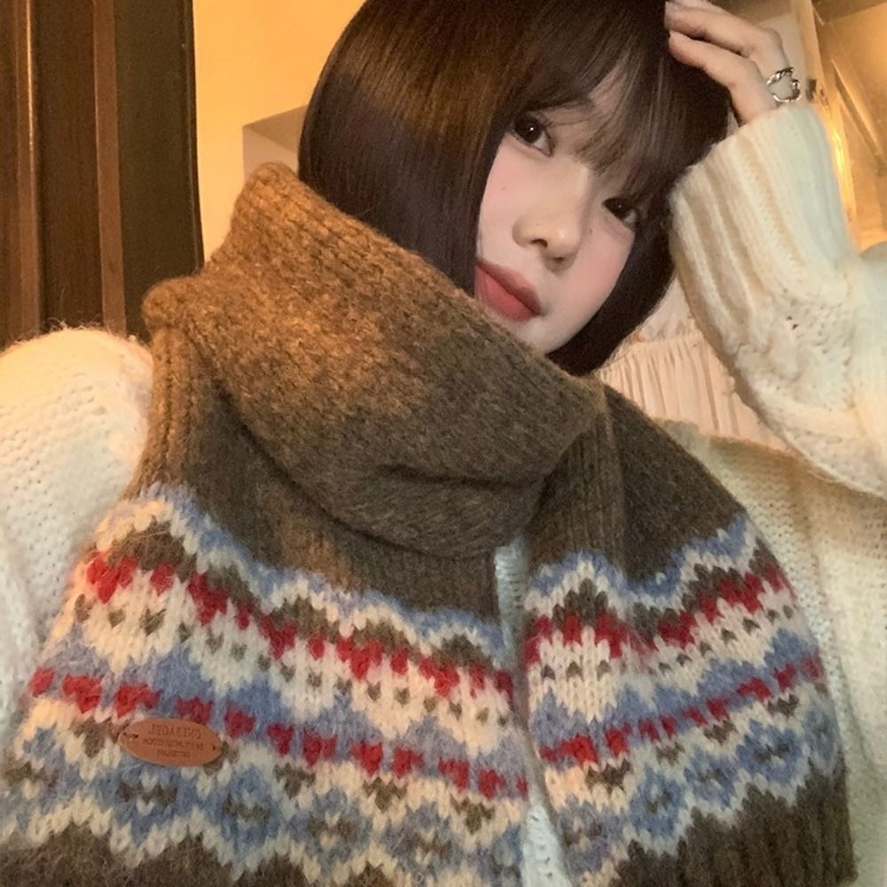 Écharpe classique en laine jac - Men Scarf Wool avis et prix