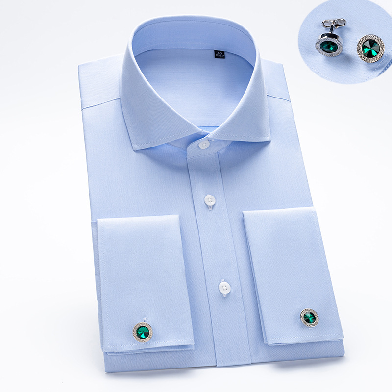 Chemise à Manchette Française  - Dress Shirt Non-Iron avis et prix
