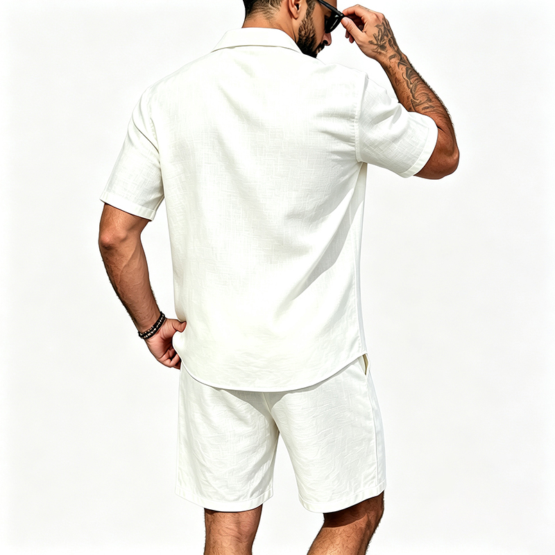 Ensemble décontracté pour homm - Linen Shirt Summer avis et prix