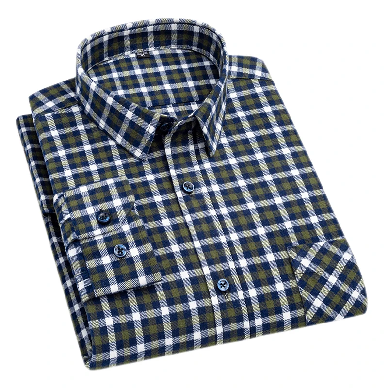 Chemises à carreaux en flanell - Dress Shirt Non-Iron avis et prix
