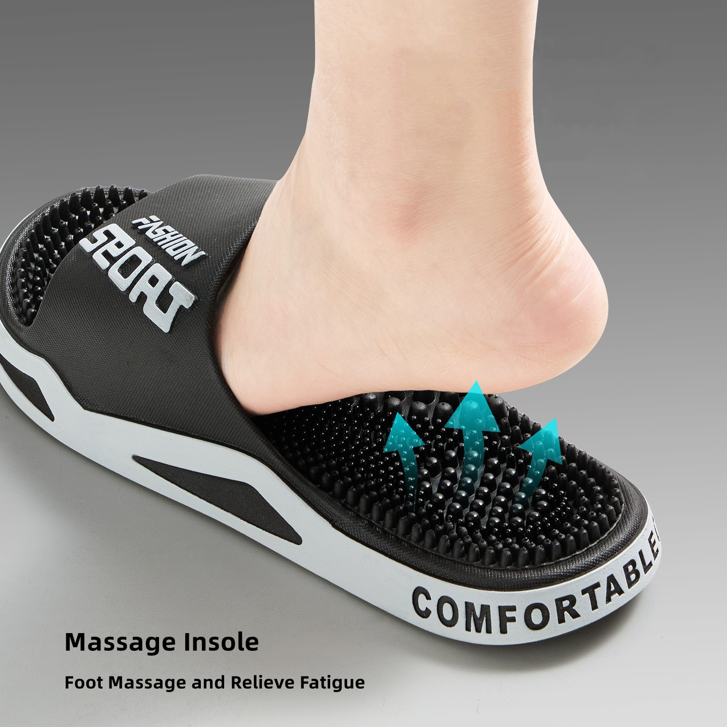 Nouvelles pantoufles de massag - Men'S Fashion Footwear avis et prix