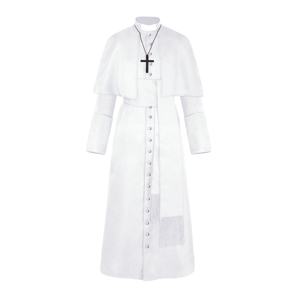 Costume de Prêtre d'Halloween  - Mens Fashion Jumpsuit avis et prix