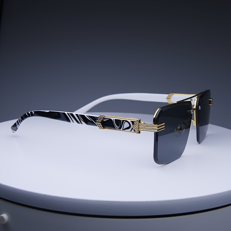 Lunettes de soleil sans montur - Men'S Fashion Rimless Glasses avis et prix