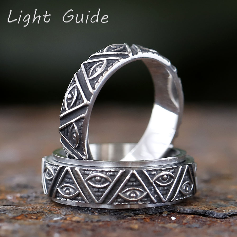 Bague rotative œil d'horus de  - Men'S Fashion Guide avis et prix